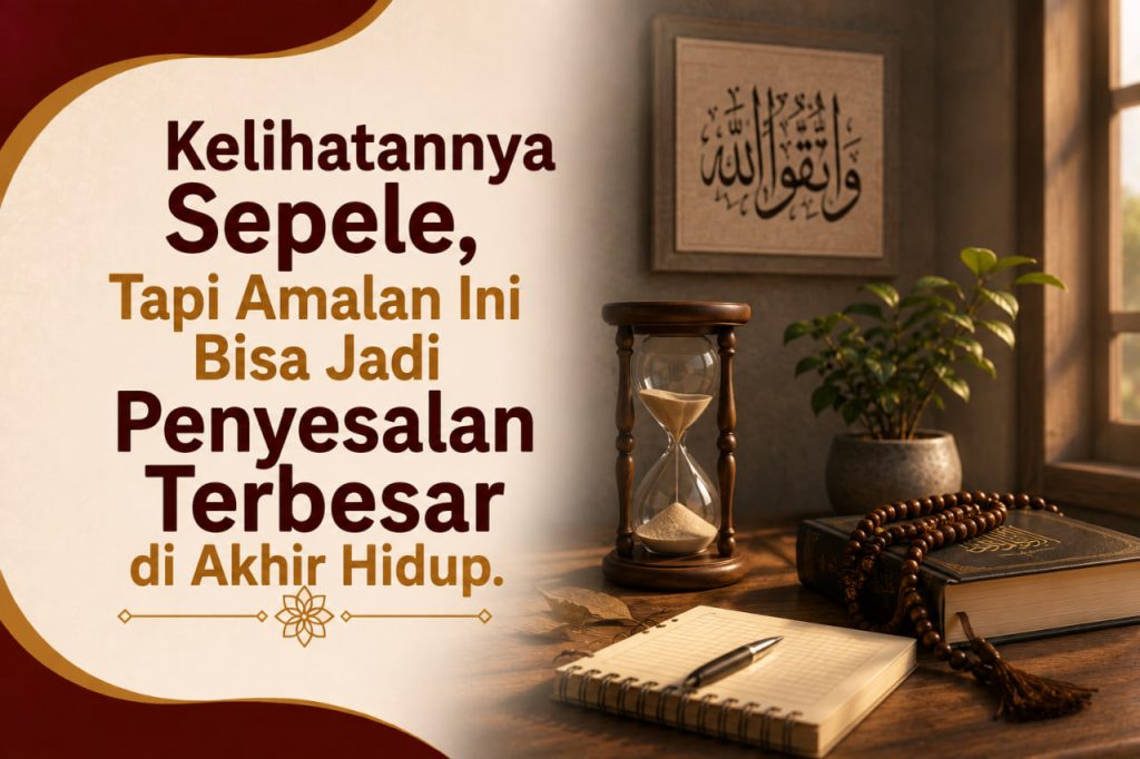 Kelihatannya Sepele, Tapi Amalan Ini Bisa Jadi Penyesalan Terbesar di Akhir Hidup