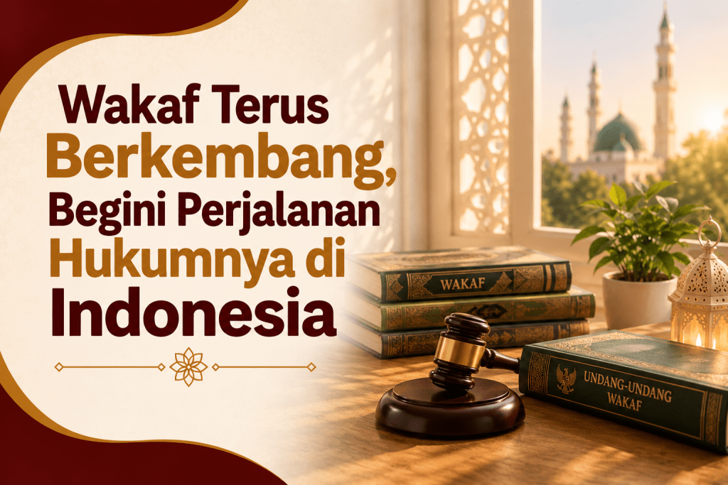 Wakaf Terus Berkembang, Begini Perjalanan Hukumnya di Indonesia