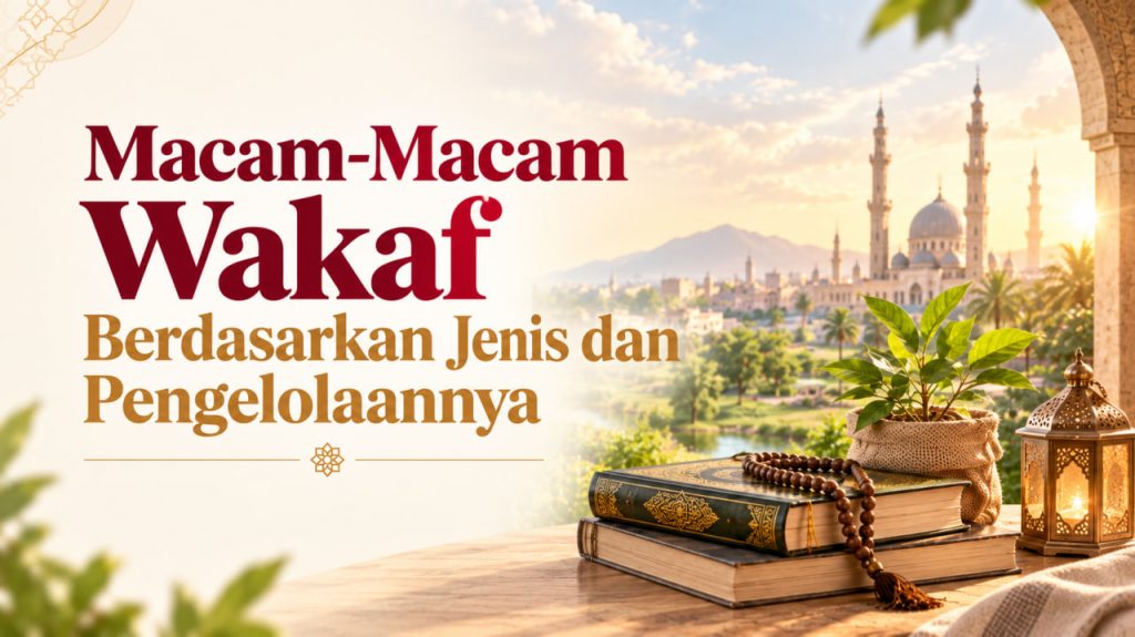 Macam-Macam Wakaf Berdasarkan Jenis dan Pengelolaannya